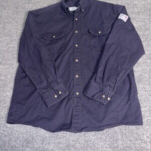 Tyndale FR Shirt Pants Set Mens XL W38x30 Navy Arc Rated CAT 2 NFPA 2112 USA